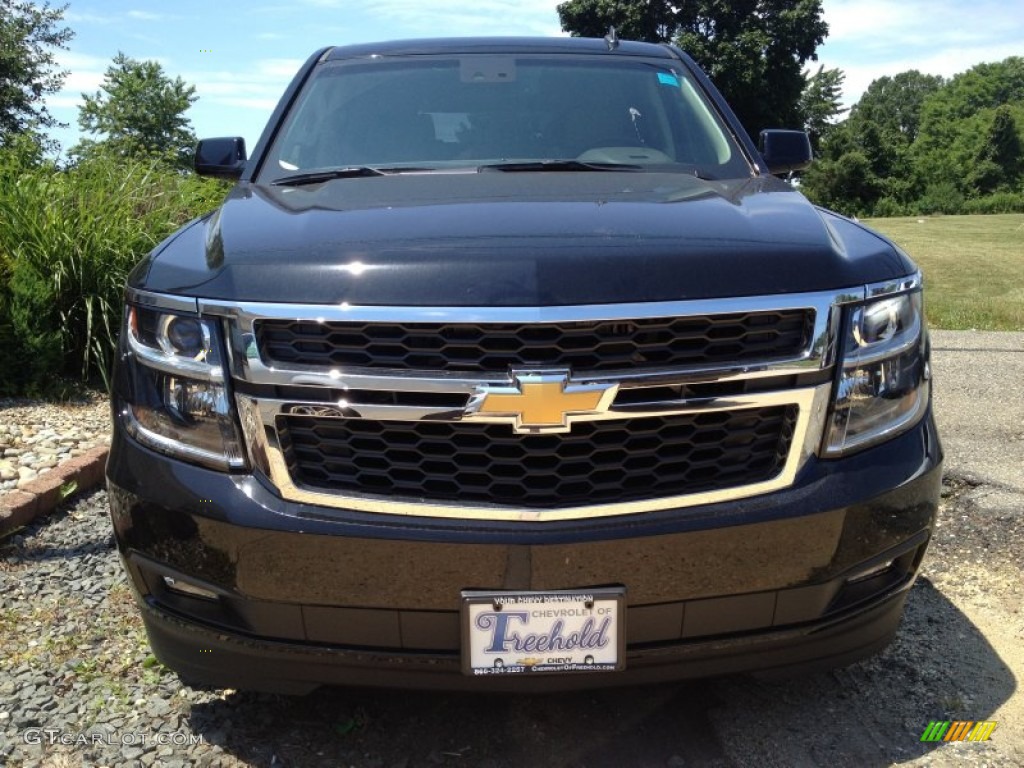 2015 Tahoe LT 4WD - Black / Cocoa/Dune photo #2