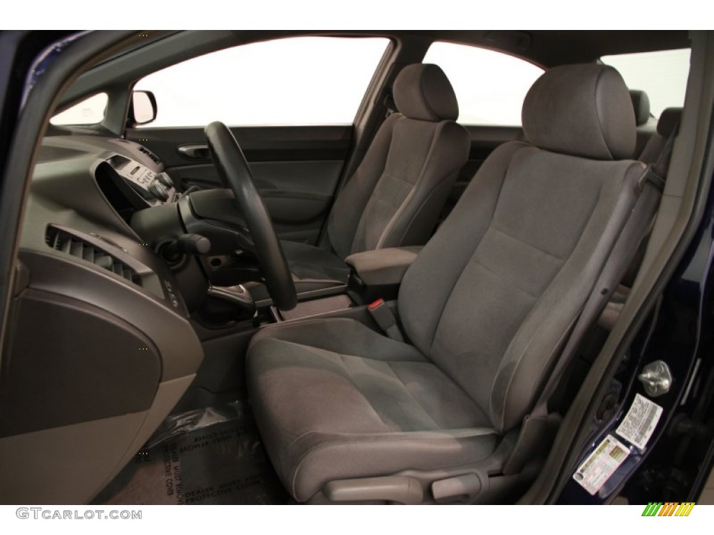 Gray Interior 2008 Honda Civic LX Sedan Photo #94732137