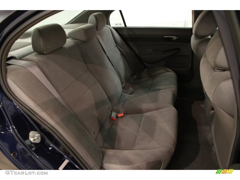 2008 Honda Civic LX Sedan Rear Seat Photo #94732293