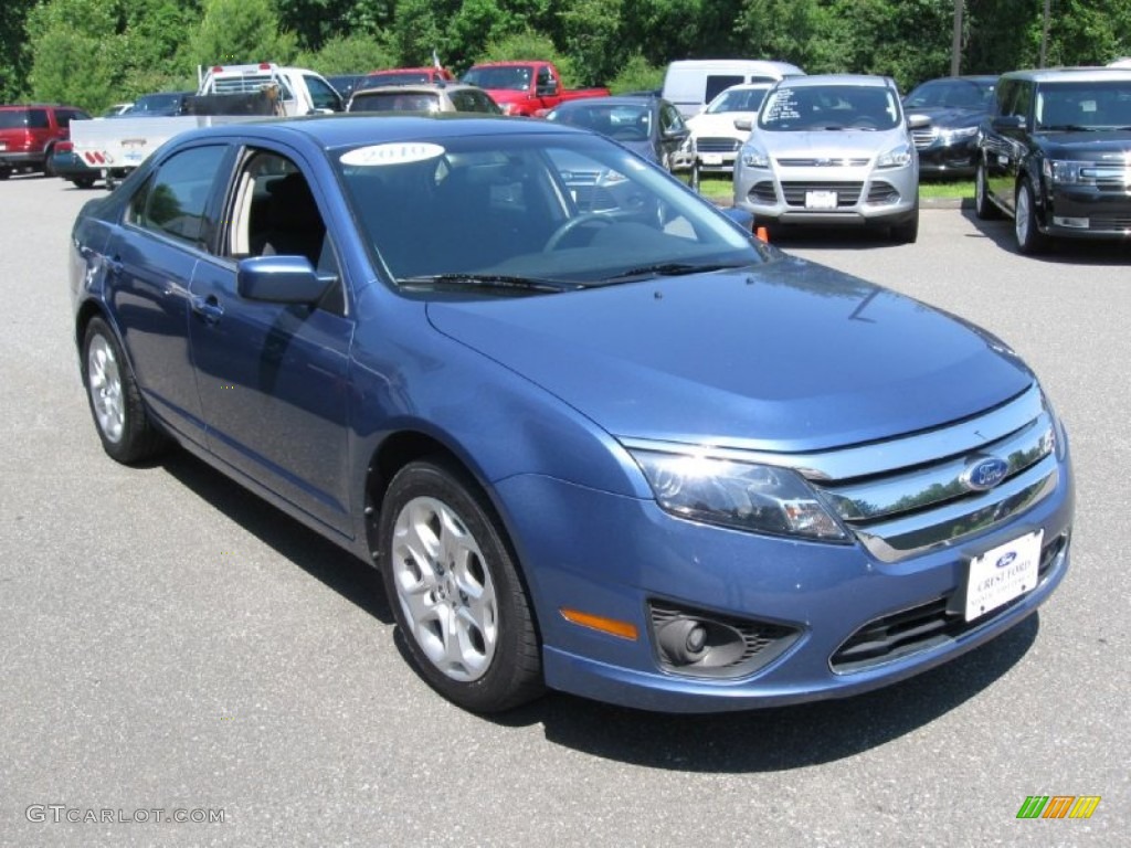 2010 Fusion SE V6 - Sport Blue Metallic / Charcoal Black photo #1