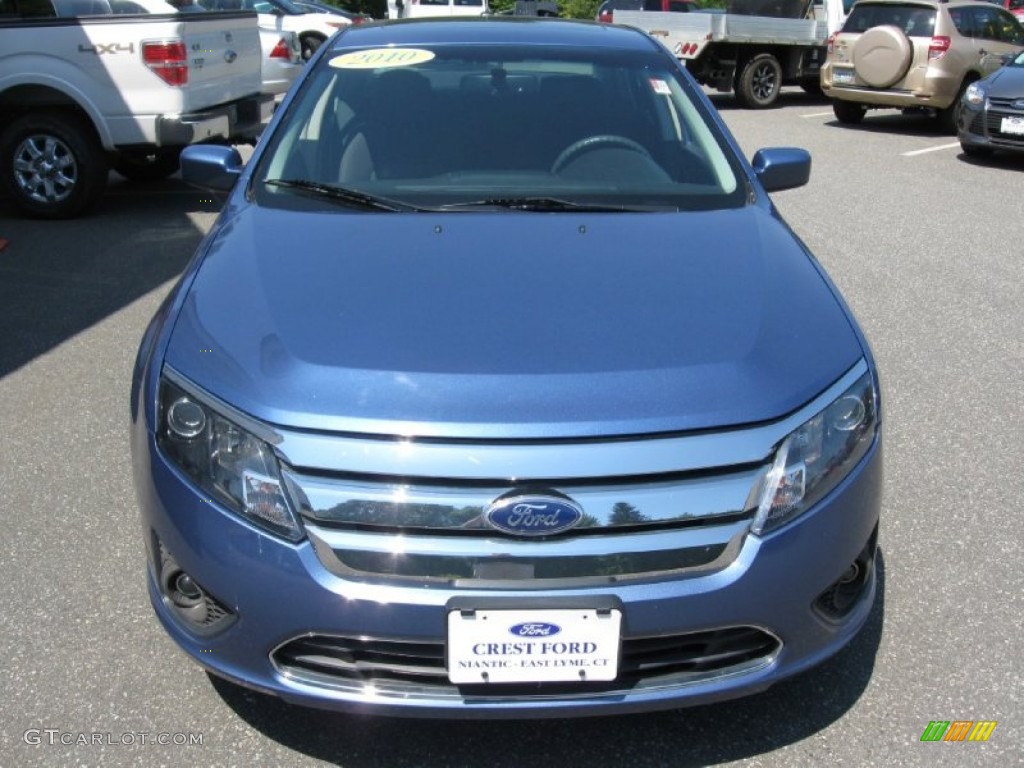 2010 Fusion SE V6 - Sport Blue Metallic / Charcoal Black photo #2