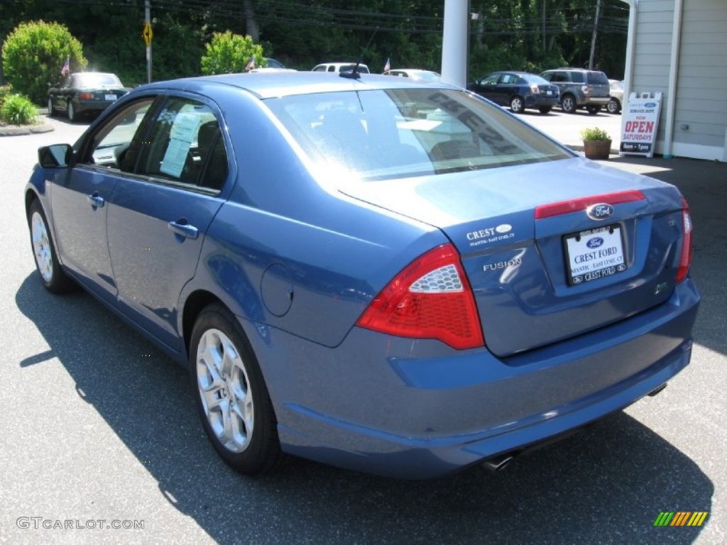 2010 Fusion SE V6 - Sport Blue Metallic / Charcoal Black photo #5
