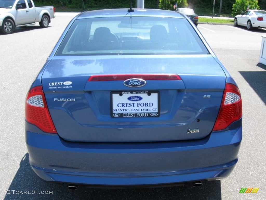 2010 Fusion SE V6 - Sport Blue Metallic / Charcoal Black photo #6