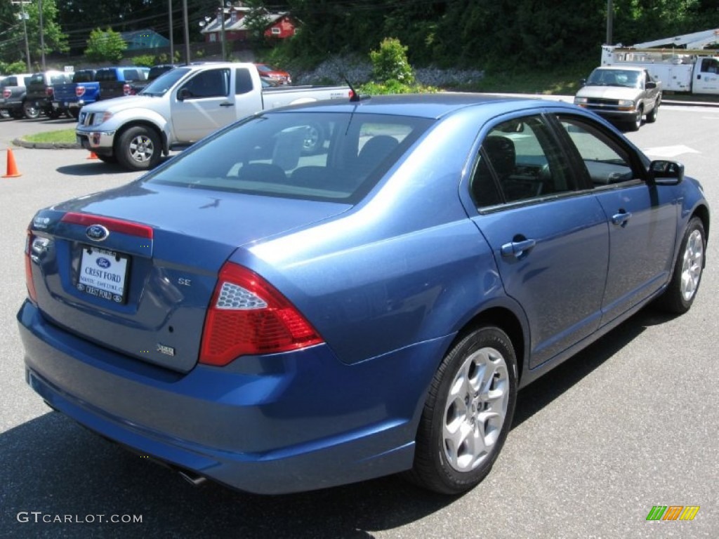 2010 Fusion SE V6 - Sport Blue Metallic / Charcoal Black photo #7