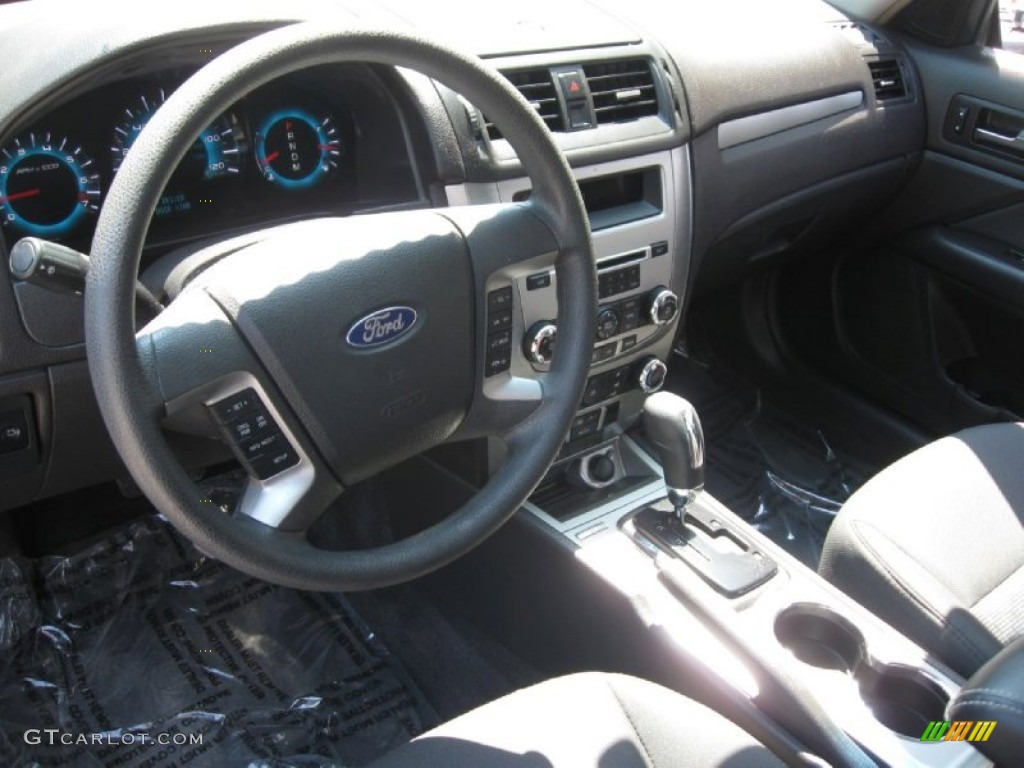 2010 Fusion SE V6 - Sport Blue Metallic / Charcoal Black photo #11