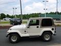 1999 Stone White Jeep Wrangler Sahara 4x4  photo #5