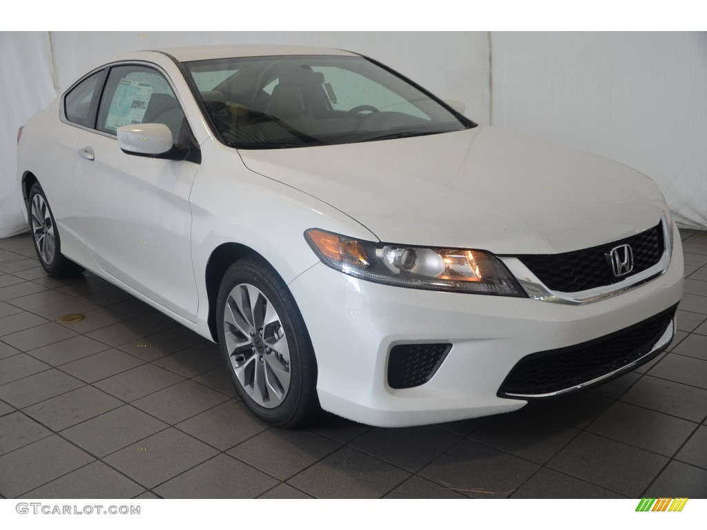 2014 Accord LX-S Coupe - White Orchid Pearl / Ivory photo #1