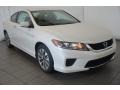 White Orchid Pearl 2014 Honda Accord LX-S Coupe Exterior