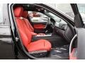 Coral Red/Black Front Seat Photo for 2014 BMW 3 Series #94735111