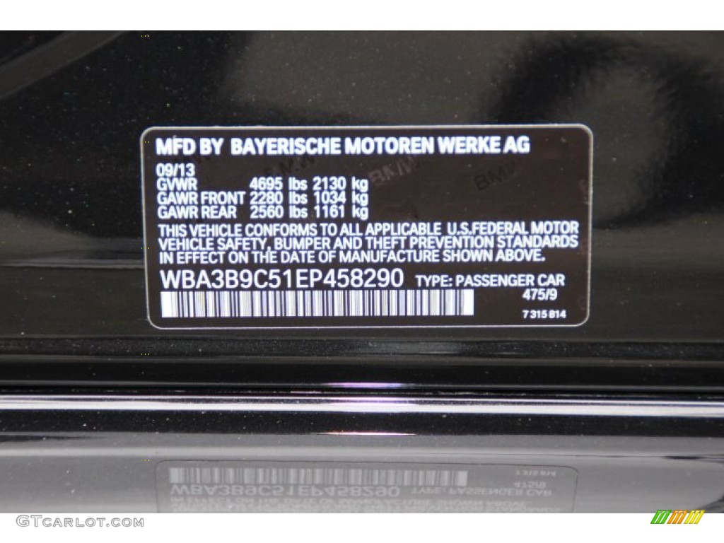 2014 3 Series 335i xDrive Sedan - Black Sapphire Metallic / Coral Red/Black photo #33