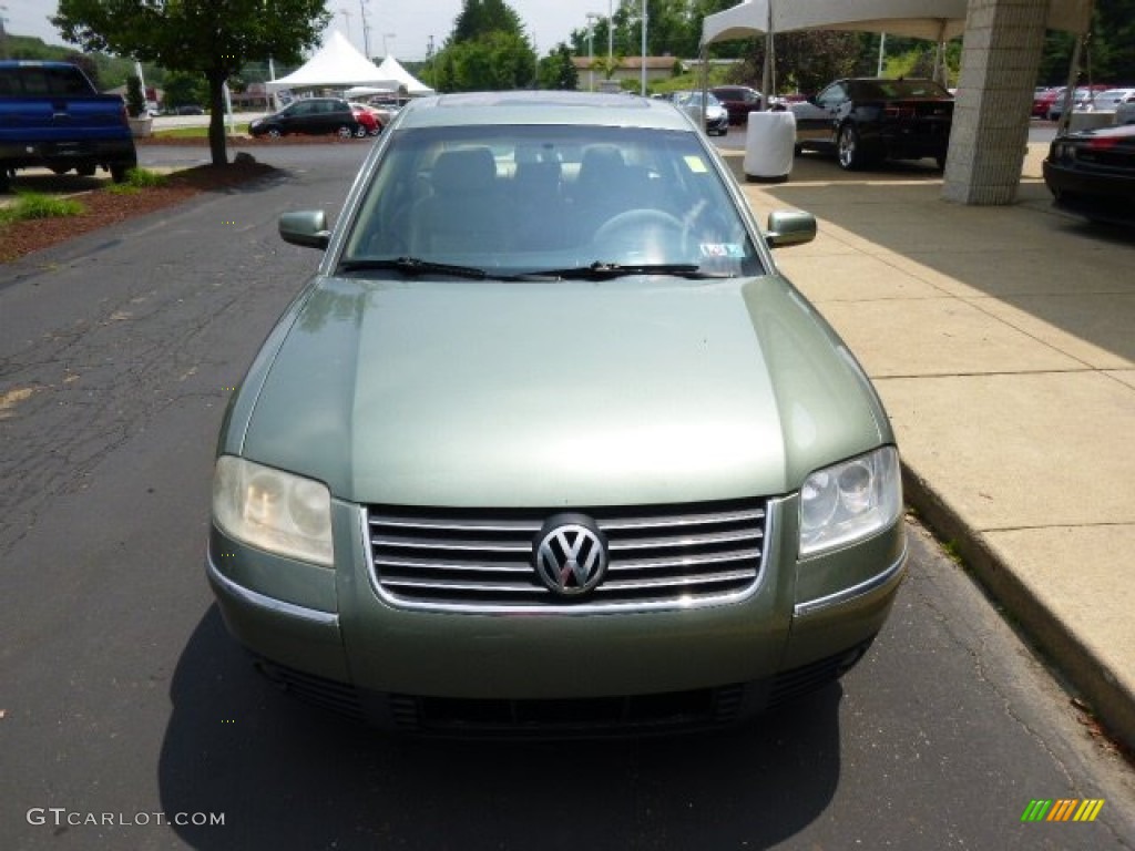 2003 Passat GLS Sedan - Fresco Green Metallic / Beige photo #3