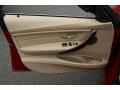 Venetian Beige 2014 BMW 3 Series 328i Sedan Door Panel