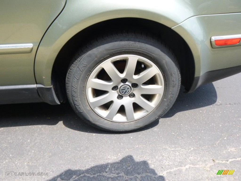2003 Passat GLS Sedan - Fresco Green Metallic / Beige photo #9