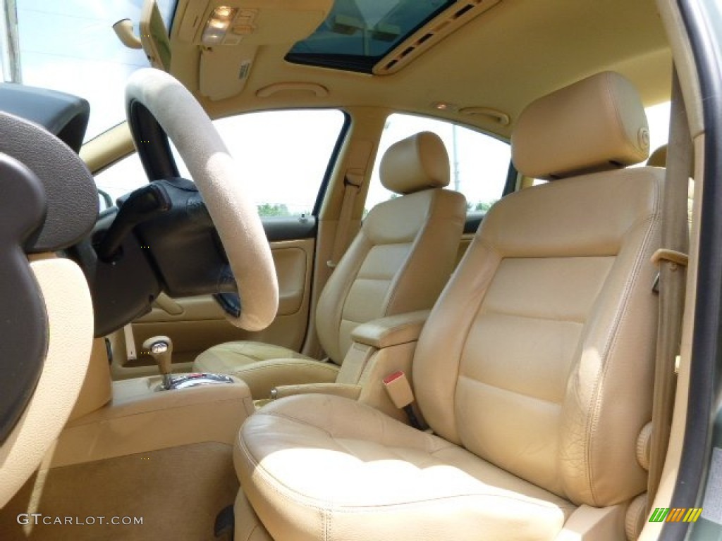 2003 Passat GLS Sedan - Fresco Green Metallic / Beige photo #10