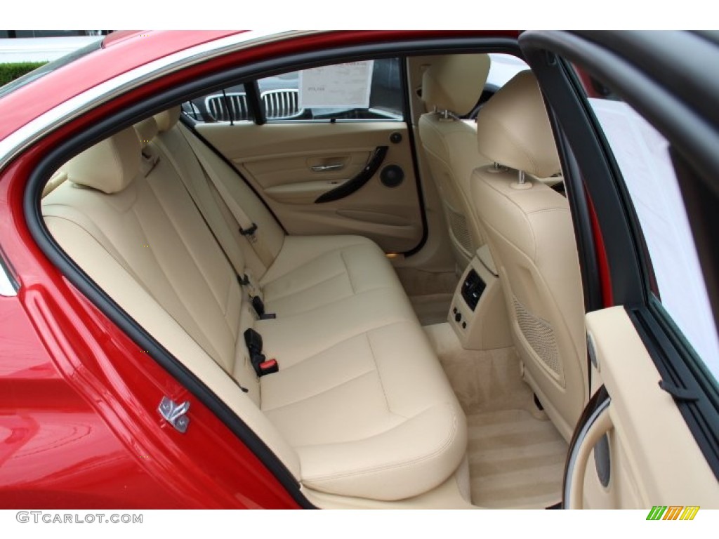 2014 BMW 3 Series 328i Sedan Rear Seat Photo #94735735