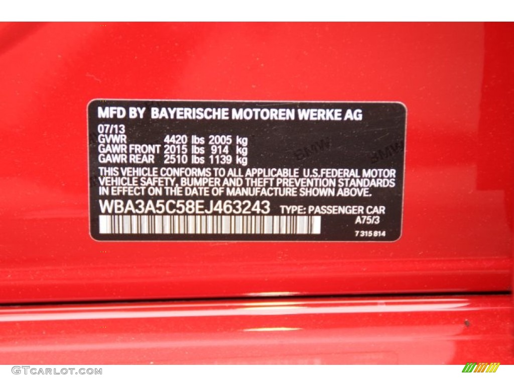2014 3 Series 328i Sedan - Melbourne Red Metallic / Venetian Beige photo #33