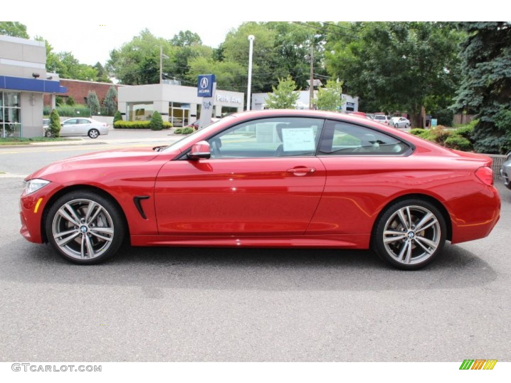 Melbourne Red Metallic 2014 BMW 4 Series 435i xDrive Coupe Exterior Photo #94736074