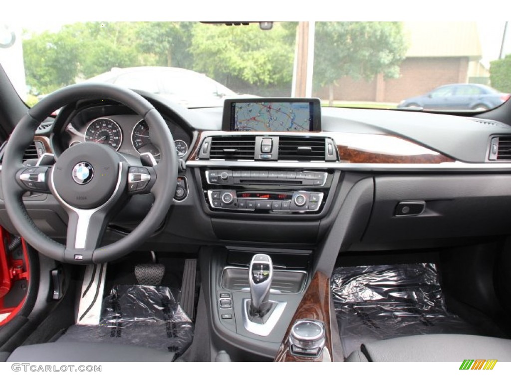 2014 BMW 4 Series 435i xDrive Coupe Black Dashboard Photo #94736251