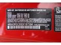  2014 4 Series 435i xDrive Coupe Melbourne Red Metallic Color Code A75