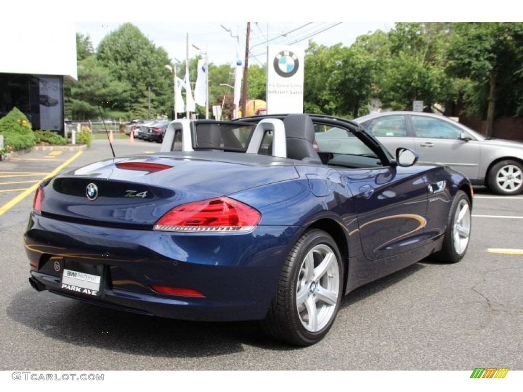 2014 Z4 sDrive28i - Deep Sea Blue Metallic / Black photo #4