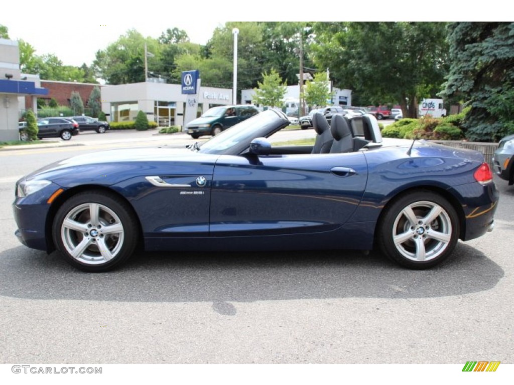 2014 Z4 sDrive28i - Deep Sea Blue Metallic / Black photo #7