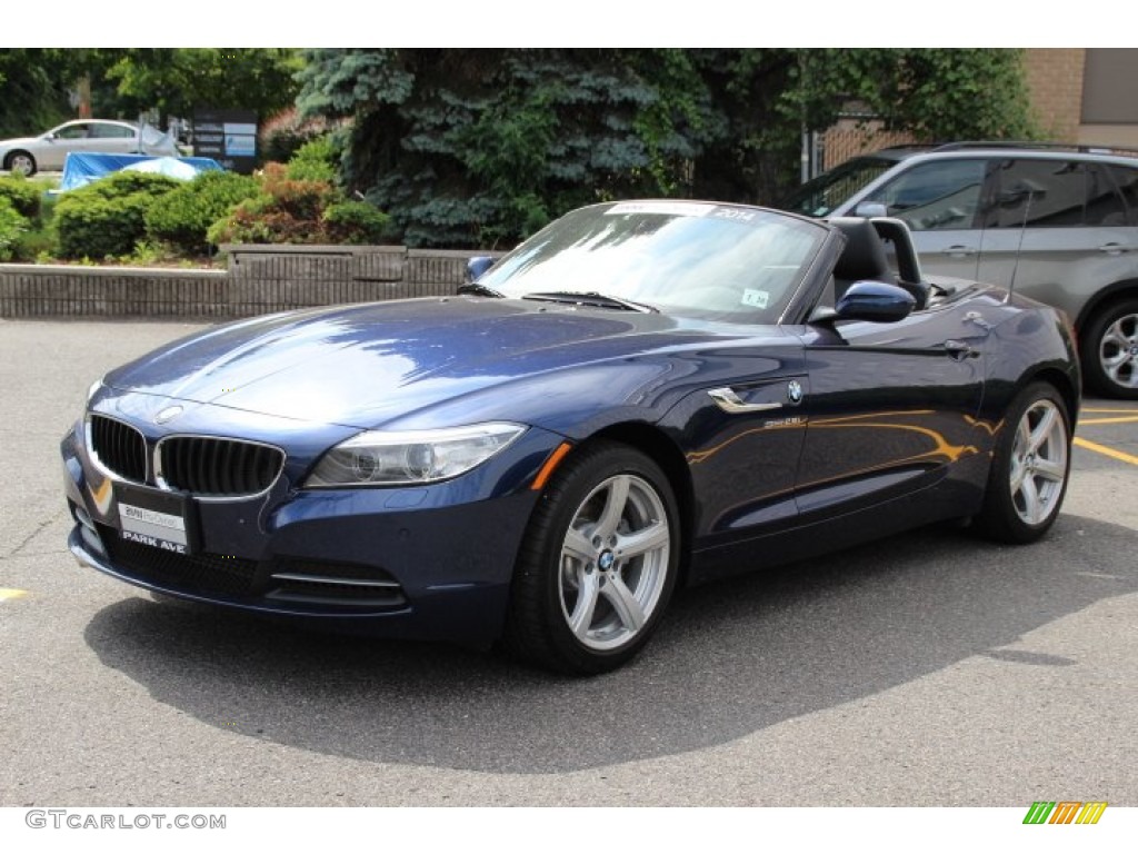 2014 Z4 sDrive28i - Deep Sea Blue Metallic / Black photo #8