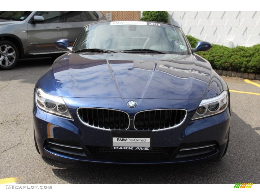 2014 Z4 sDrive28i - Deep Sea Blue Metallic / Black photo #9