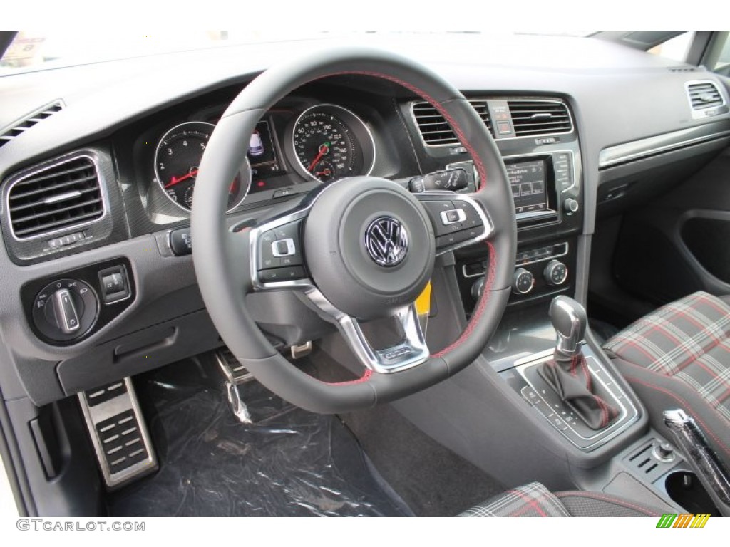 2015 Volkswagen Golf GTI 4-Door 2.0T S Titan Black Leather Dashboard Photo #94738207