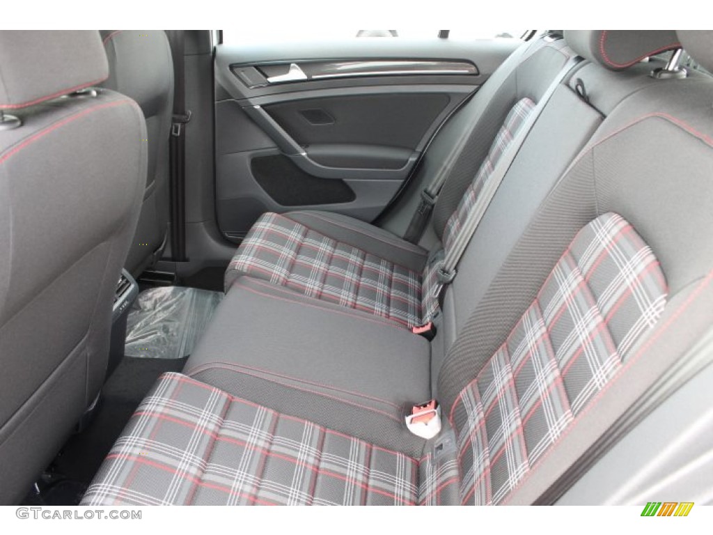Titan Black Leather Interior 2015 Volkswagen Golf GTI 4-Door 2.0T S Photo #94738384
