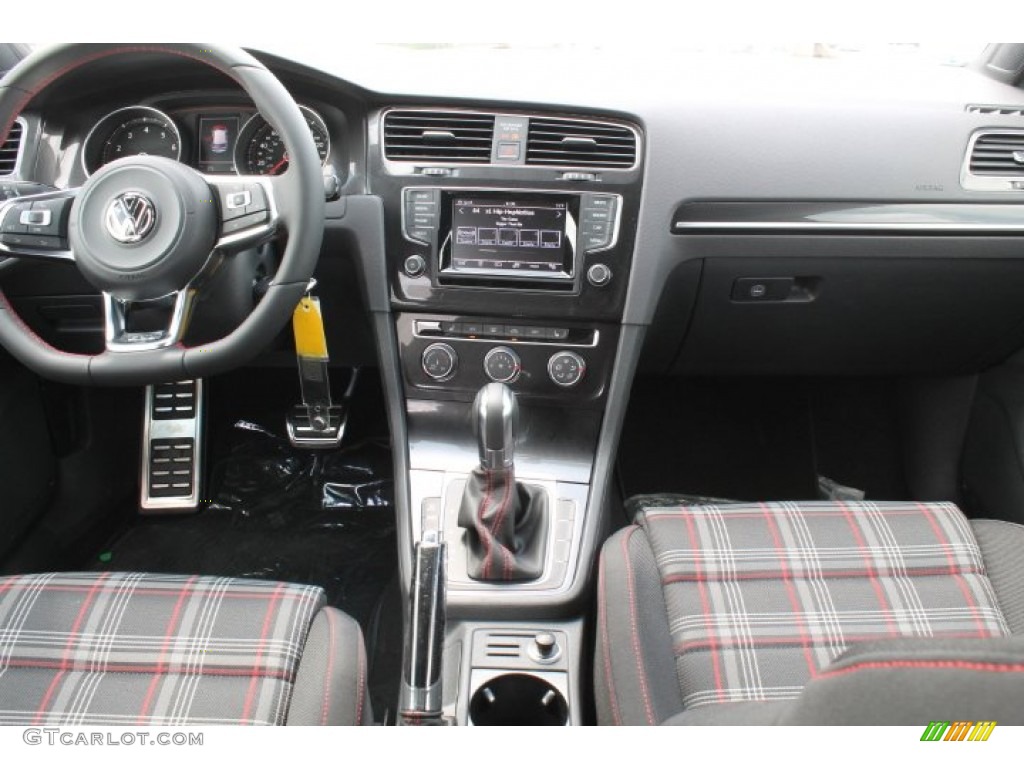 2015 Volkswagen Golf GTI 4-Door 2.0T S Titan Black Leather Dashboard Photo #94738399