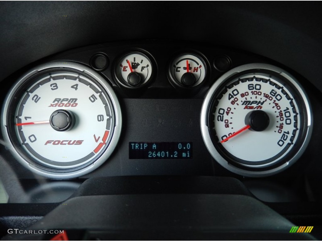 2009 Ford Focus SES Coupe Gauges Photos