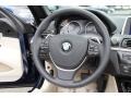 Ivory White Steering Wheel Photo for 2014 BMW 6 Series #94739902