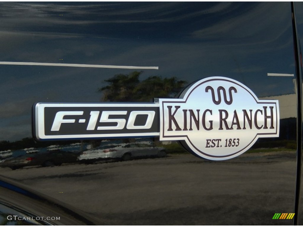 2014 F150 King Ranch SuperCrew 4x4 - Tuxedo Black / King Ranch Chaparral/Black photo #5