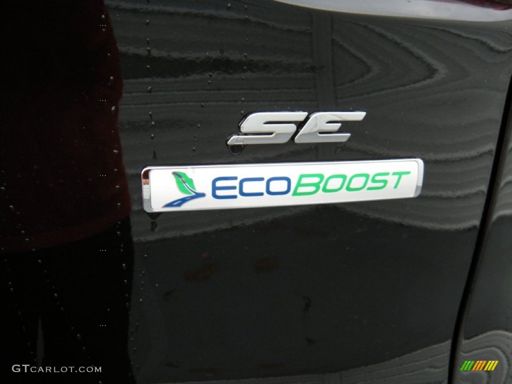 2014 Escape SE 1.6L EcoBoost - Tuxedo Black / Charcoal Black photo #14