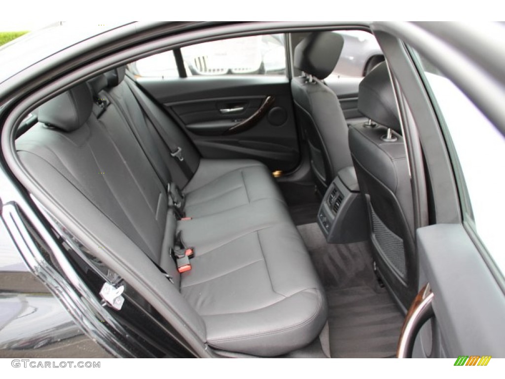 2014 3 Series 328i xDrive Sedan - Black Sapphire Metallic / Black photo #24