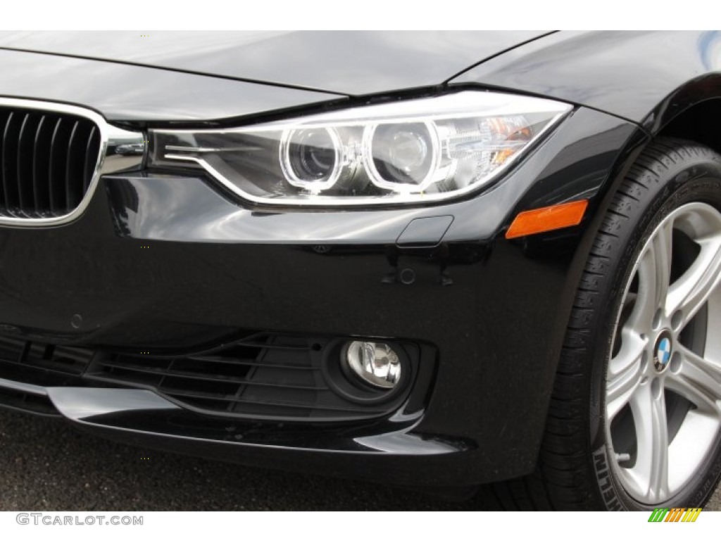 2014 3 Series 328i xDrive Sedan - Black Sapphire Metallic / Black photo #30