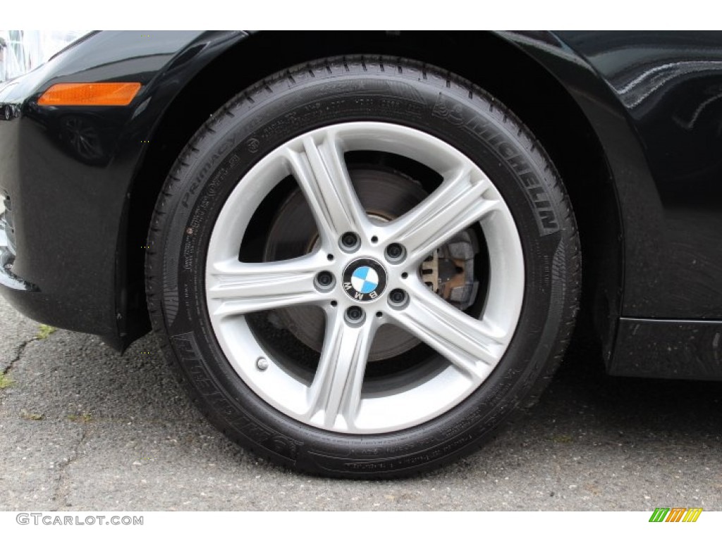 2014 3 Series 328i xDrive Sedan - Black Sapphire Metallic / Black photo #31