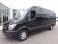 Jet Black - Sprinter 2500 High Roof Passenger Van Photo No. 5
