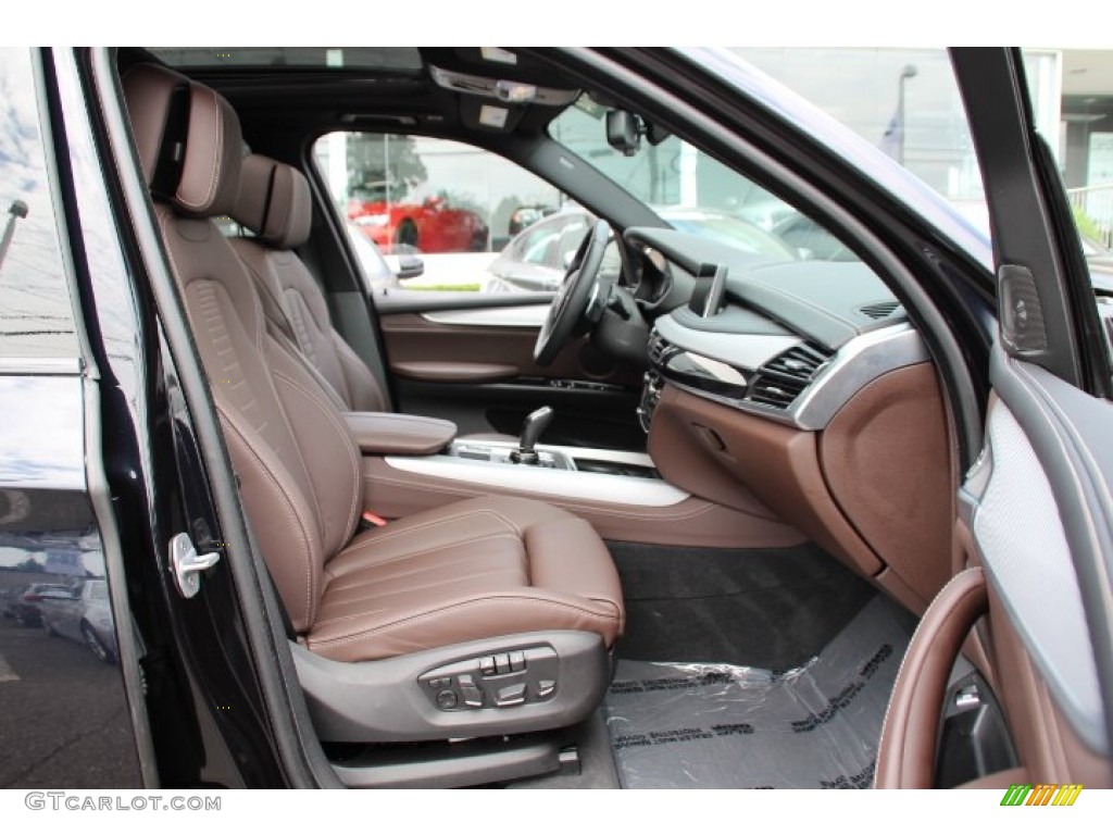 Mocha Interior 2014 BMW X5 xDrive50i Photo #94745035