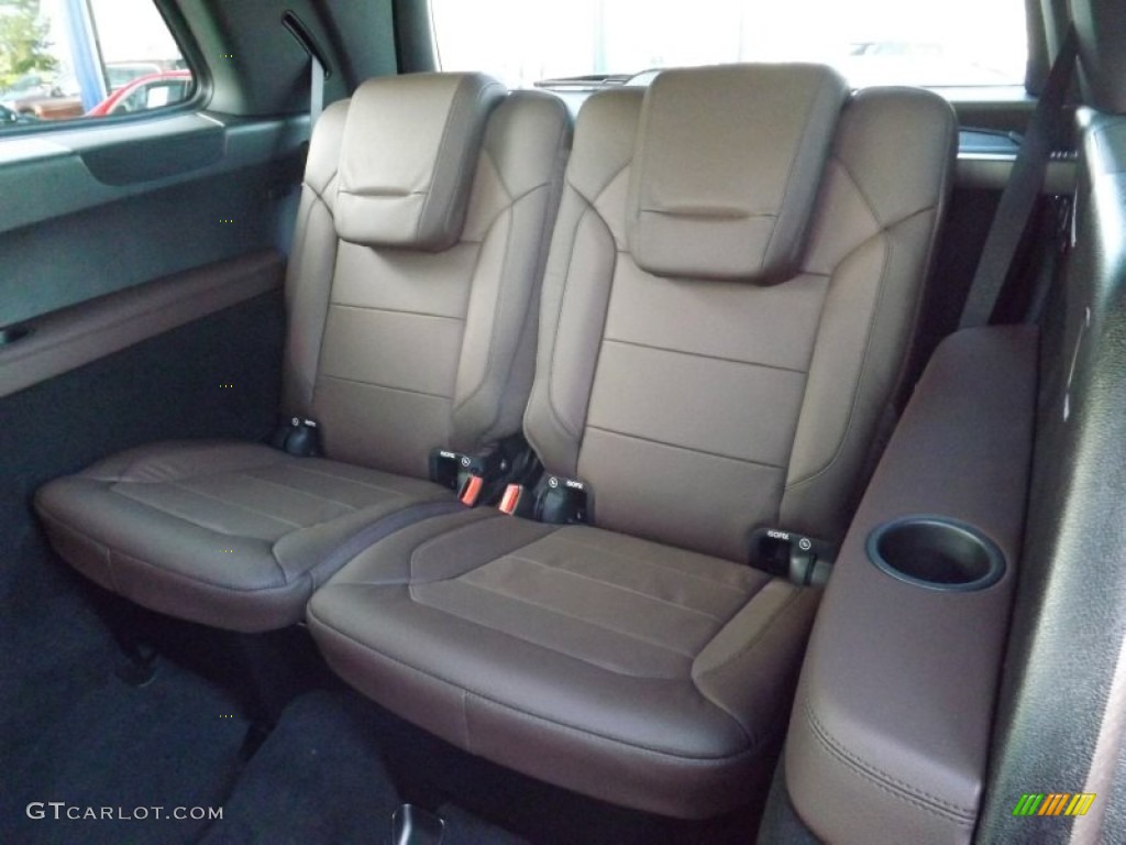 2014 GL 450 4Matic - Cinnabar Red Metallic / Auburn Brown/Black photo #8