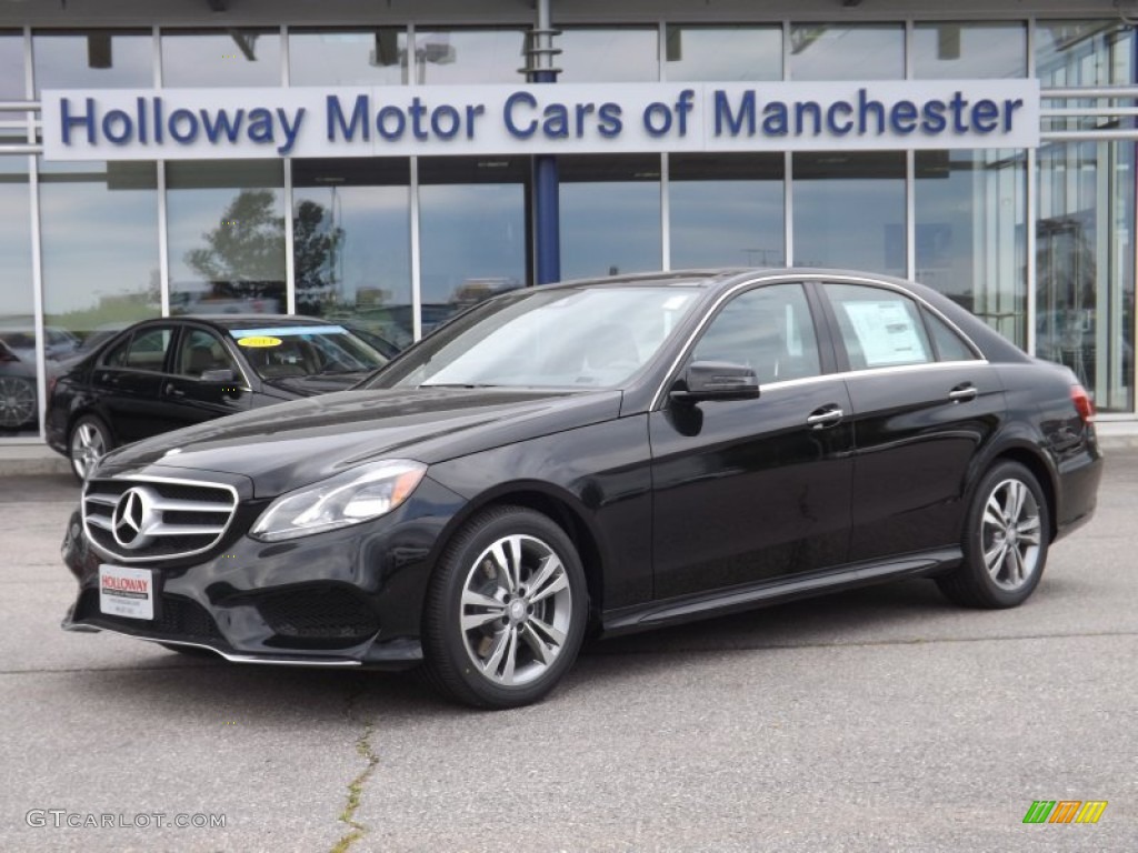 2014 E E250 BlueTEC Sedan - Black / Black photo #1