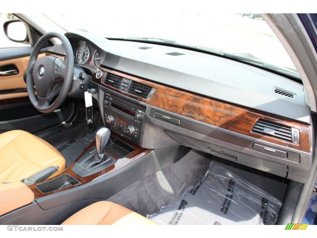 2011 3 Series 328i xDrive Sedan - Deep Sea Blue Metallic / Saddle Brown Dakota Leather photo #26