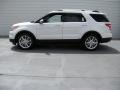 2014 White Platinum Ford Explorer Limited  photo #6