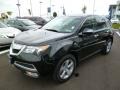 2011 Crystal Black Pearl Acura MDX   photo #3