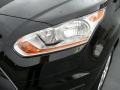 Panther Black - Transit Connect Titanium Wagon Photo No. 9