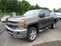 Brownstone Metallic 2015 Chevrolet Silverado 2500HD LTZ Double Cab 4x4 Exterior