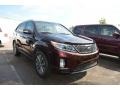 Dark Cherry 2014 Kia Sorento SX V6