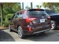 2014 Dark Cherry Kia Sorento SX V6  photo #5