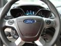 2014 Ford Transit Connect Medium Stone Interior Steering Wheel Photo
