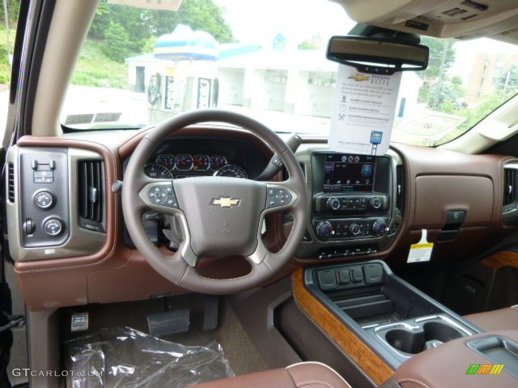 2014 Silverado 1500 High Country Crew Cab 4x4 - Black / High Country Saddle photo #12